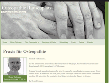 Tablet Screenshot of osteopathie-potsdam.com